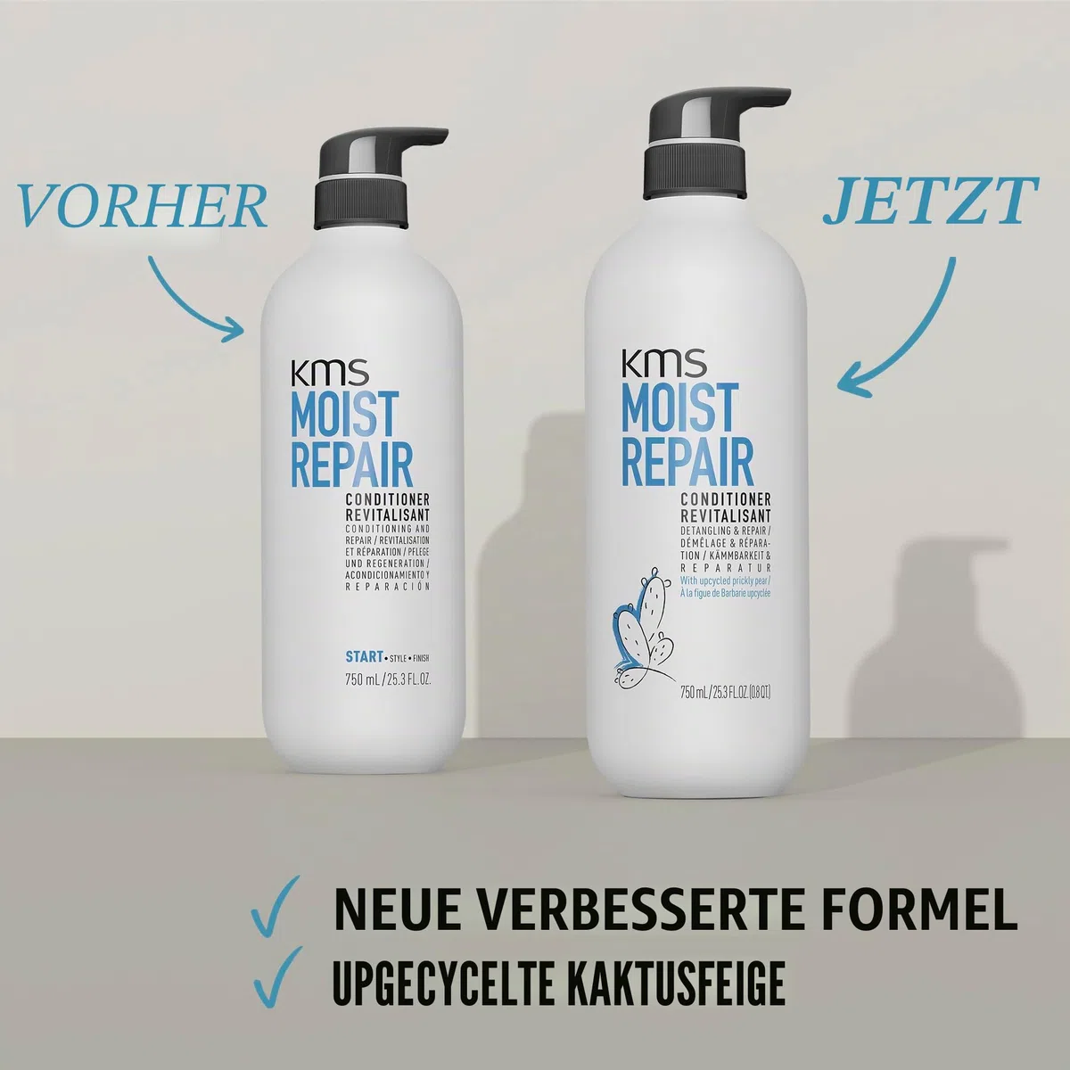 KMS California Moistrepair Conditioner, 1er Pack (1 x 750 ml)
