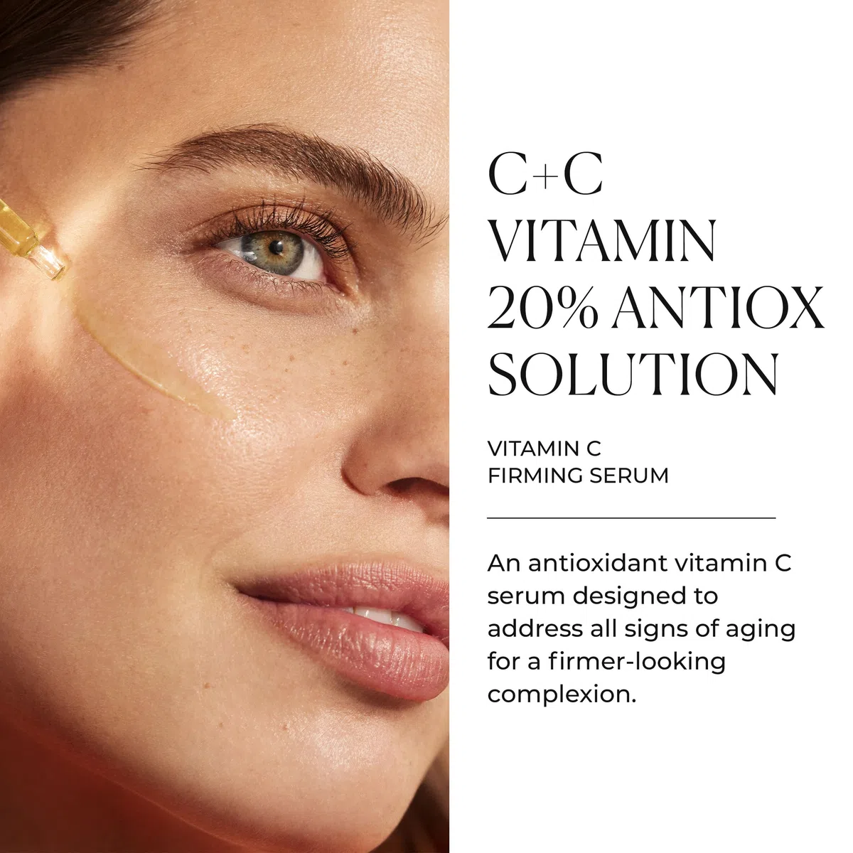Natura Bissé C+C Vitamin 20% Antiox Solution | Straffendes Gesichtsserum mit Vitamin C, Alpha-Arbutin, Carnosin und Kurkuma- und Kieferextrakt | 30 ml