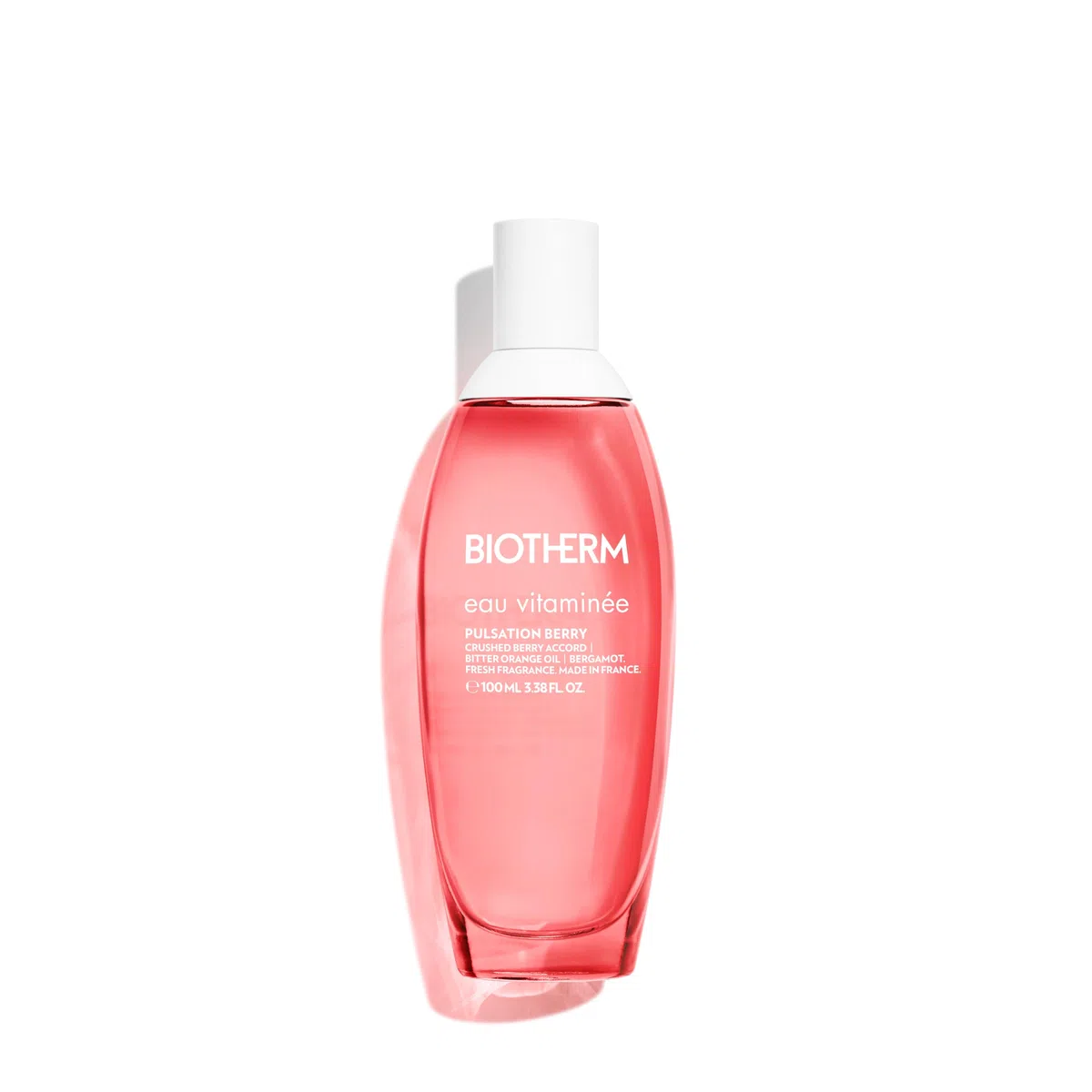 Biotherm Eau Vitaminée Pulsation Berry Eau de Toilette, fruchtig-frischer Körperduft mit Himbeere, Bergamotte und Bitterorangenöl, revitalisierender Body Mist für Damen