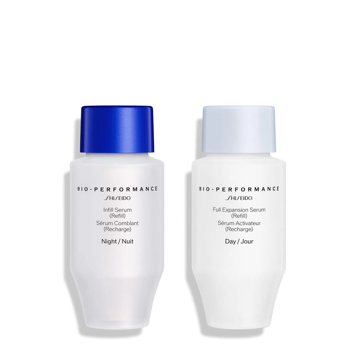 Shiseido I Bio-Performance I Skin Filler Face Serum Duo | Anti-Falten Tag- und Nachtserum I Hyaluronsäure-Technologie für Jugendliche Aufgepolsterte Haut I Filler-Effekt für Zuhause