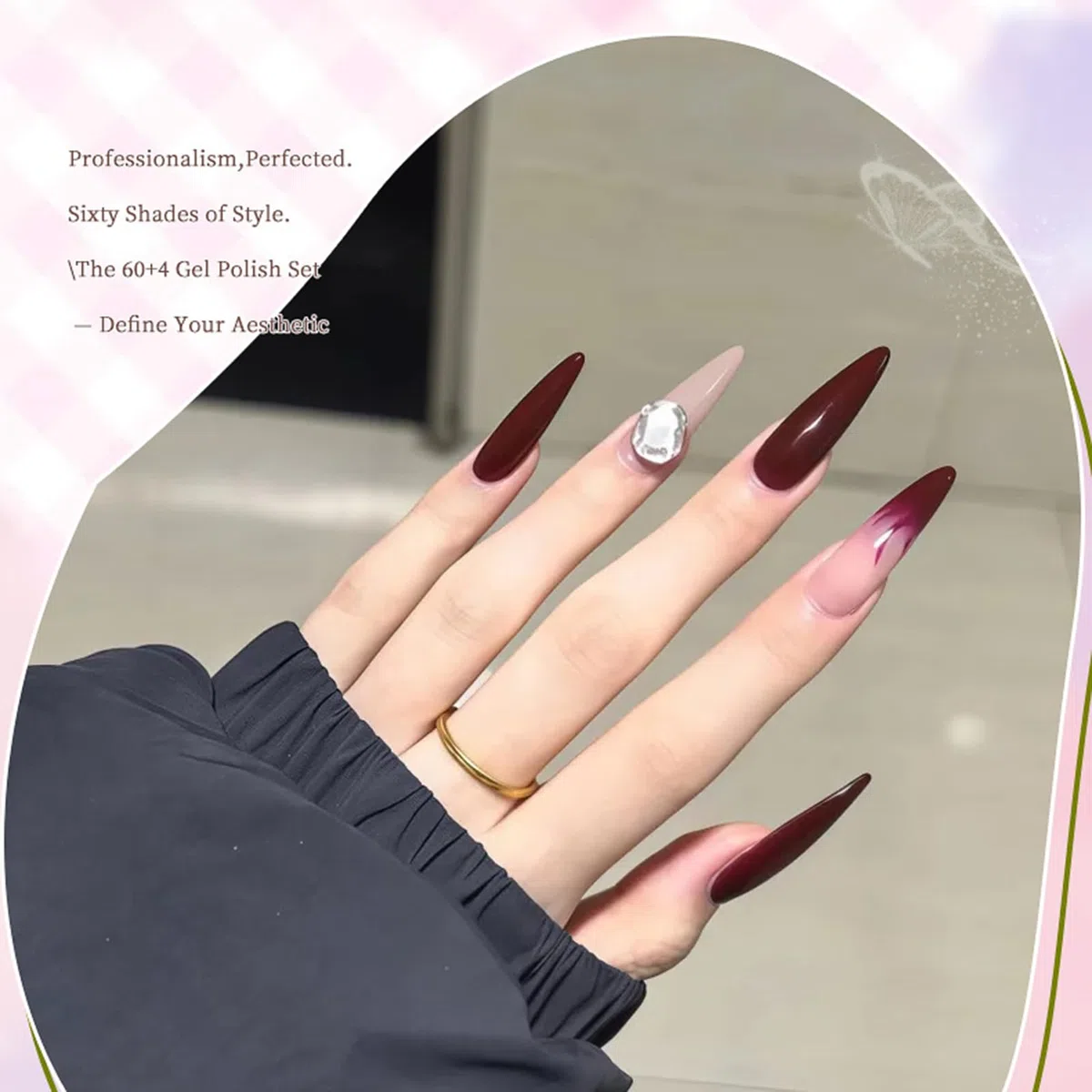 Gel Nagellack Set 60 Farben Schnelltrocknend Langanhaltend Handpflege | Gel-Nagellack Für Täglich Zuhause Reise Maniküre Spa Pflege Hochzeit Party Feiertag Festival Sommer