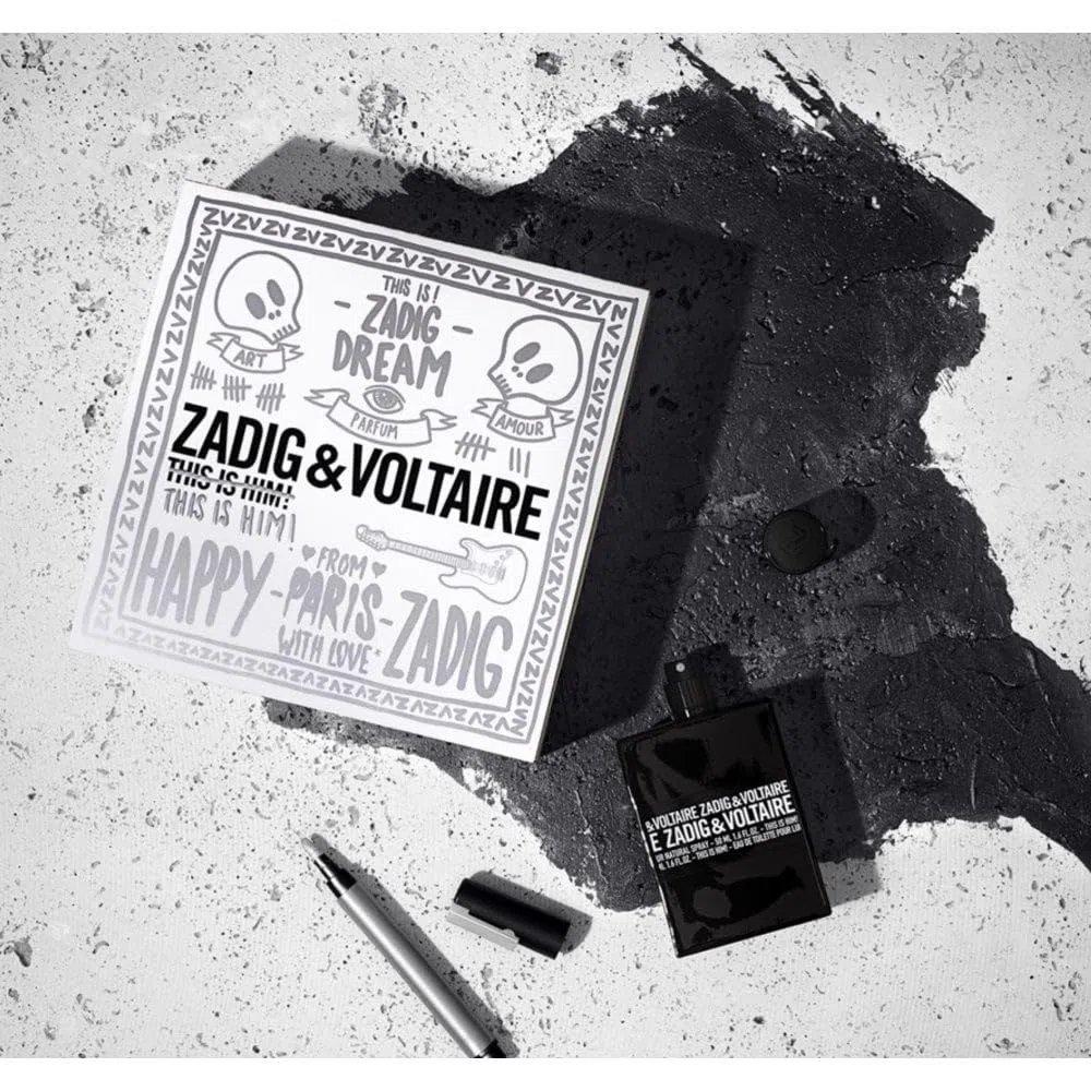 ZADIG & VOLTAIRE This is Him! Set EDT 50ml + Shower Gel 50ml