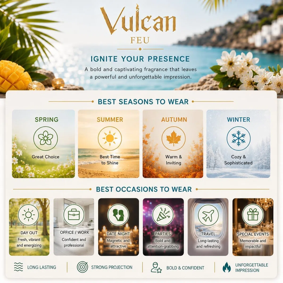 Vulcan Feu Eau De Parfum 100 ml French Avenue