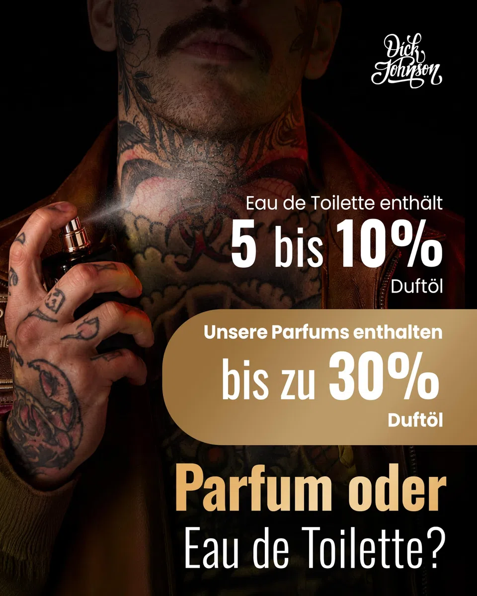 Dick Johnson Eau de Parfum Herren 50 ml – Parfüm Männer mit Whiskey Vanille-Duft – Signature Serpent Herrenduft intensiv maskulin – Parfum Geschenk für Männer – Eau de Parfum Made in Finnland