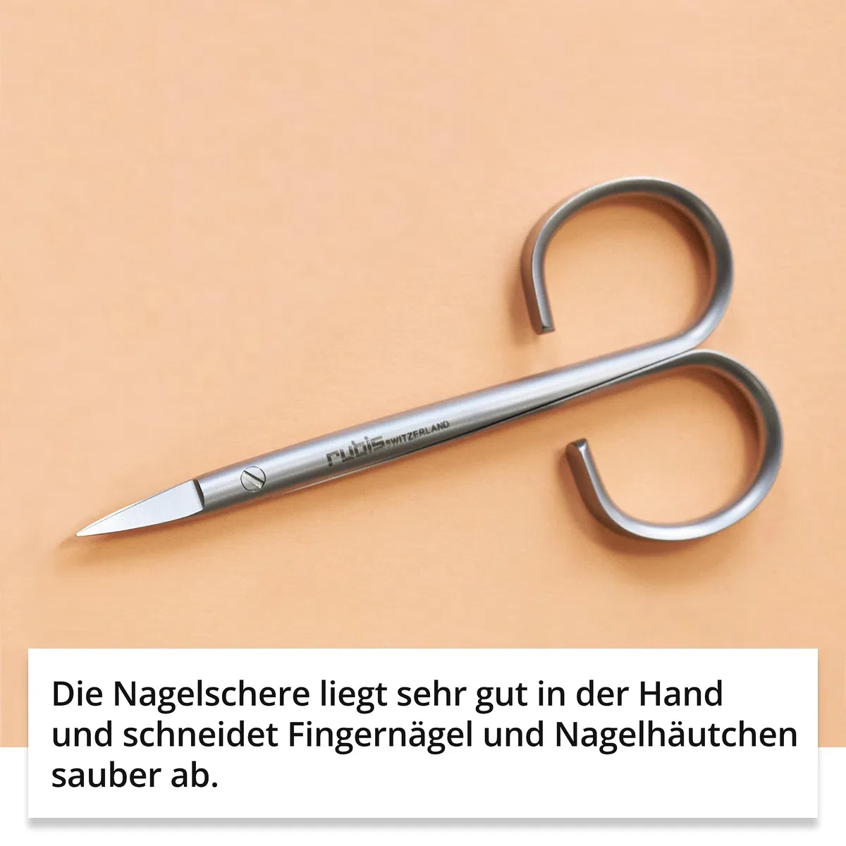 Rubis Minuit Maniküre Set - Nagelpflegeset - Maniküre Set mit Pinzette, Nagelknipser, Nagelschere mit Feile - Nagelset - Nageletui klein 4 teilig - Blau