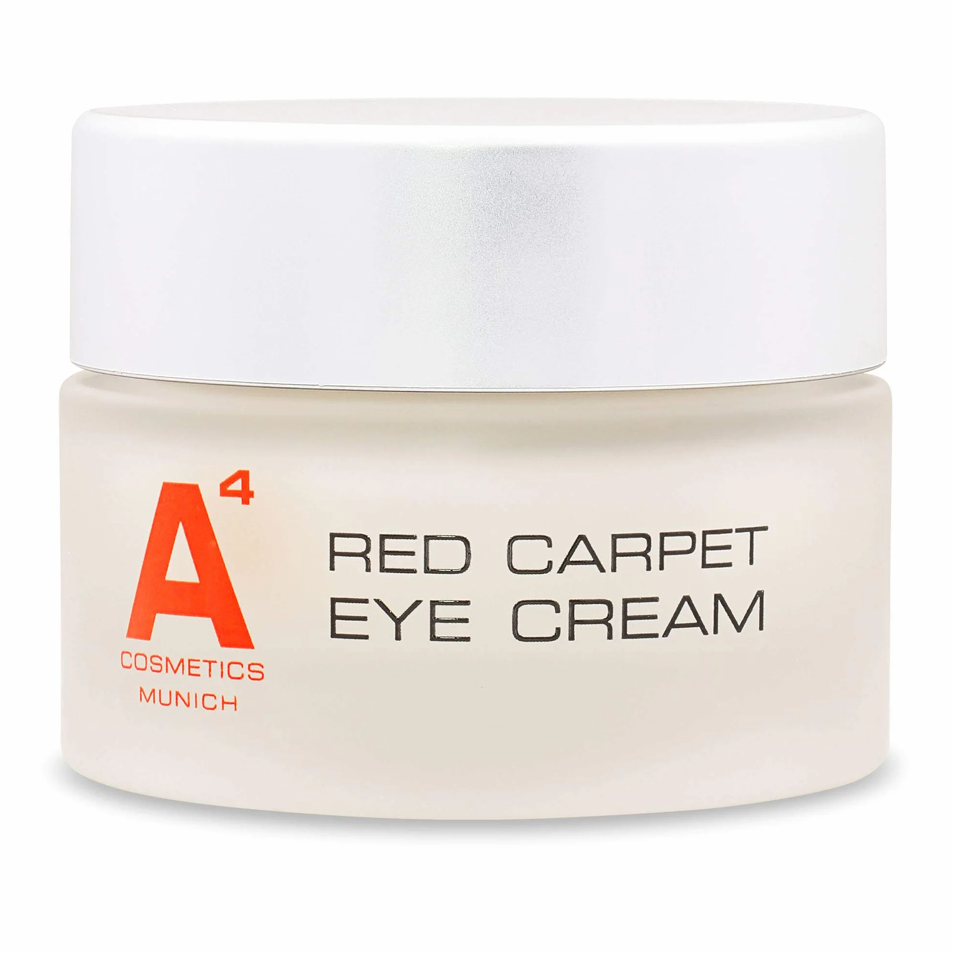 A4 RED CARPET EYE CREAM - Hochdosierte und straffende Anti-Aging Augencreme | bei Augenringen, Tränensäcken, Falten - 15 ml | Clean Beauty Wirkstoffkosmetik auf natürlicher Basis