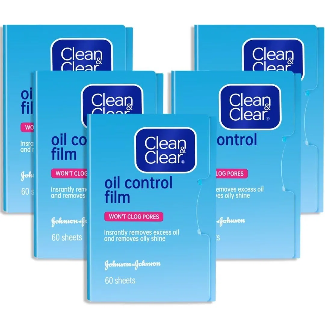 Beauty Kate oil control film blotting papier, clean & clear ölabsorbierenden sheets packung 0f 5