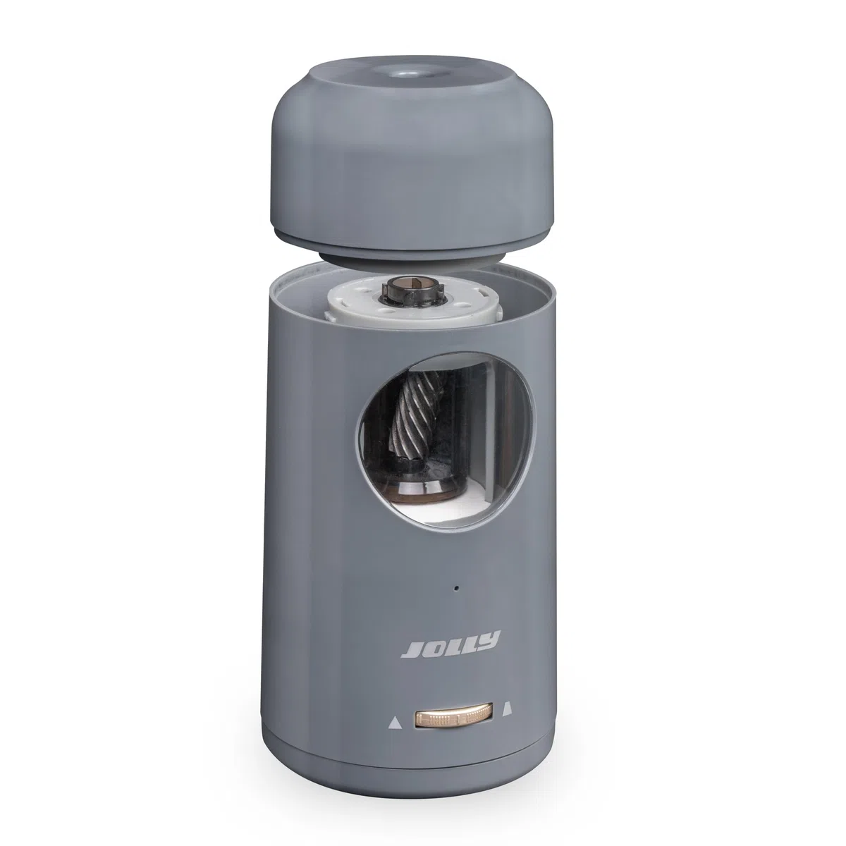 JOLLY Günther - All-in-one Highspeed-Spitzer mit integriertem wiederaufladbarem Akku + USB-C Kabel - passt für alle Stiftformen: sechskant, dreikant und rund von 7-11,5 mm Durchmesser