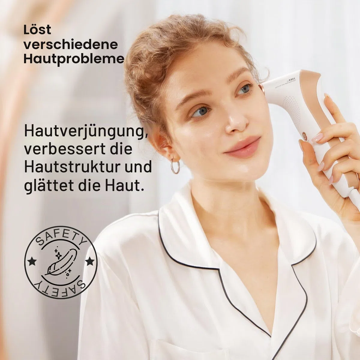 DermRays Lasergerät 1064 nm, multifunktionales Schönheitsgerät, Gesichtsmassagegerät, für den Heimgebrauch