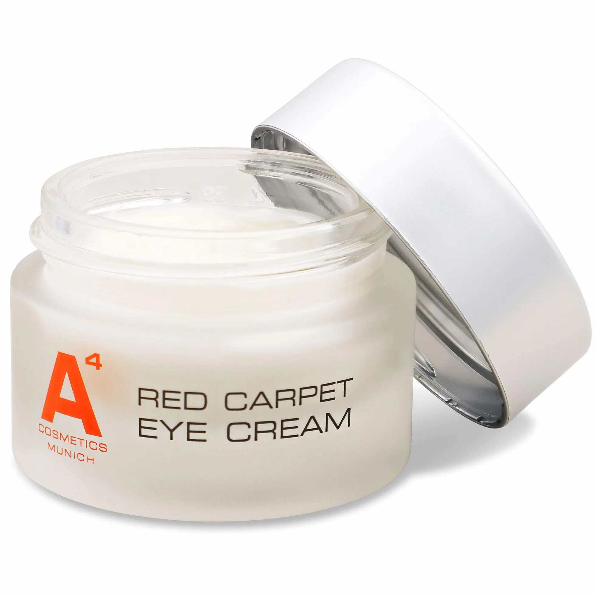 A4 RED CARPET EYE CREAM - Hochdosierte und straffende Anti-Aging Augencreme | bei Augenringen, Tränensäcken, Falten - 15 ml | Clean Beauty Wirkstoffkosmetik auf natürlicher Basis