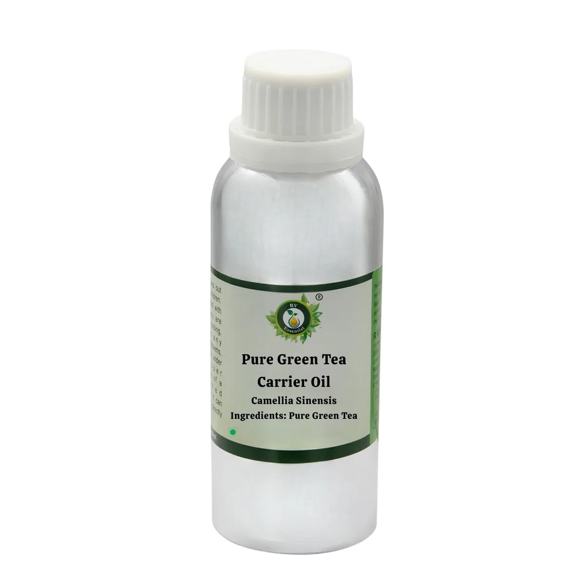 R V Essential Reines Grüntee Träger Öl 300ml (10 Unzen) - Camellia Sinensis (100% Reines und Natürliche Kaltgepresste) Pure Green Tea Carrier Oil