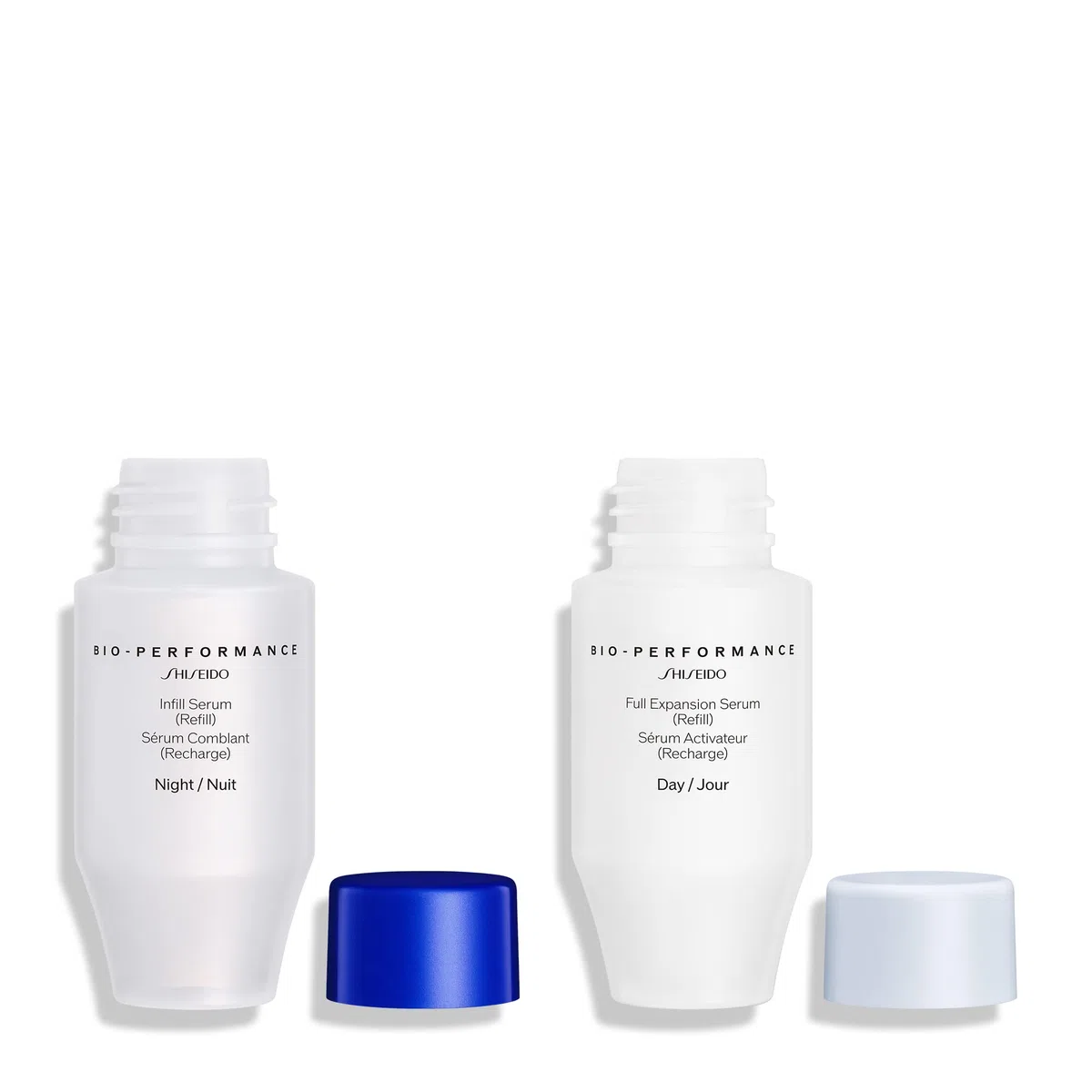 Shiseido I Bio-Performance I Skin Filler Face Serum Duo | Anti-Falten Tag- und Nachtserum I Hyaluronsäure-Technologie für Jugendliche Aufgepolsterte Haut I Filler-Effekt für Zuhause