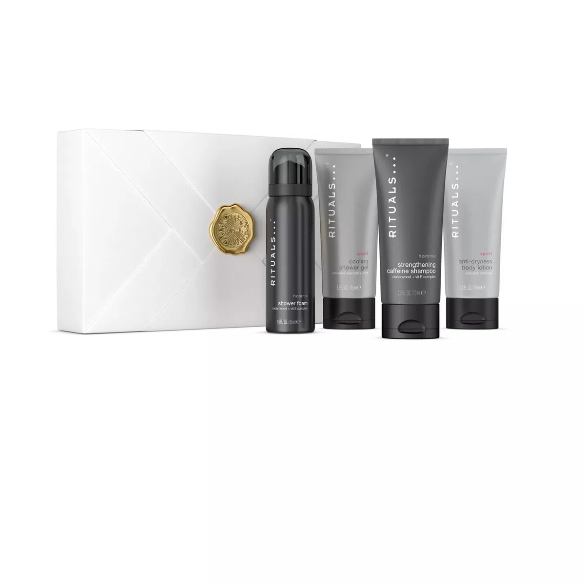 RITUALS Geschenkset Homme-Kollektion Zedernholz Vitamin-E-Komplex Klein