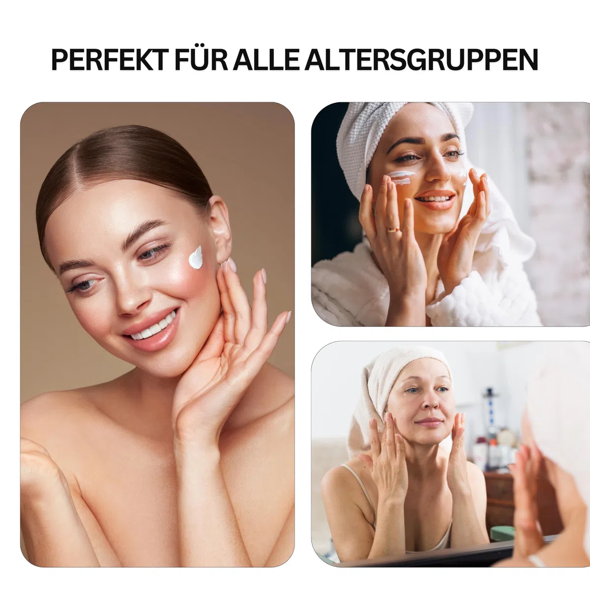 Vegane Stammzellen Gesichtscreme [Made in Germany] – Anti-Aging Pflege mit Argireline, Hyaluron & Apfel-Stammzellen – Straffende Creme gegen Falten – 50ml (50ML)