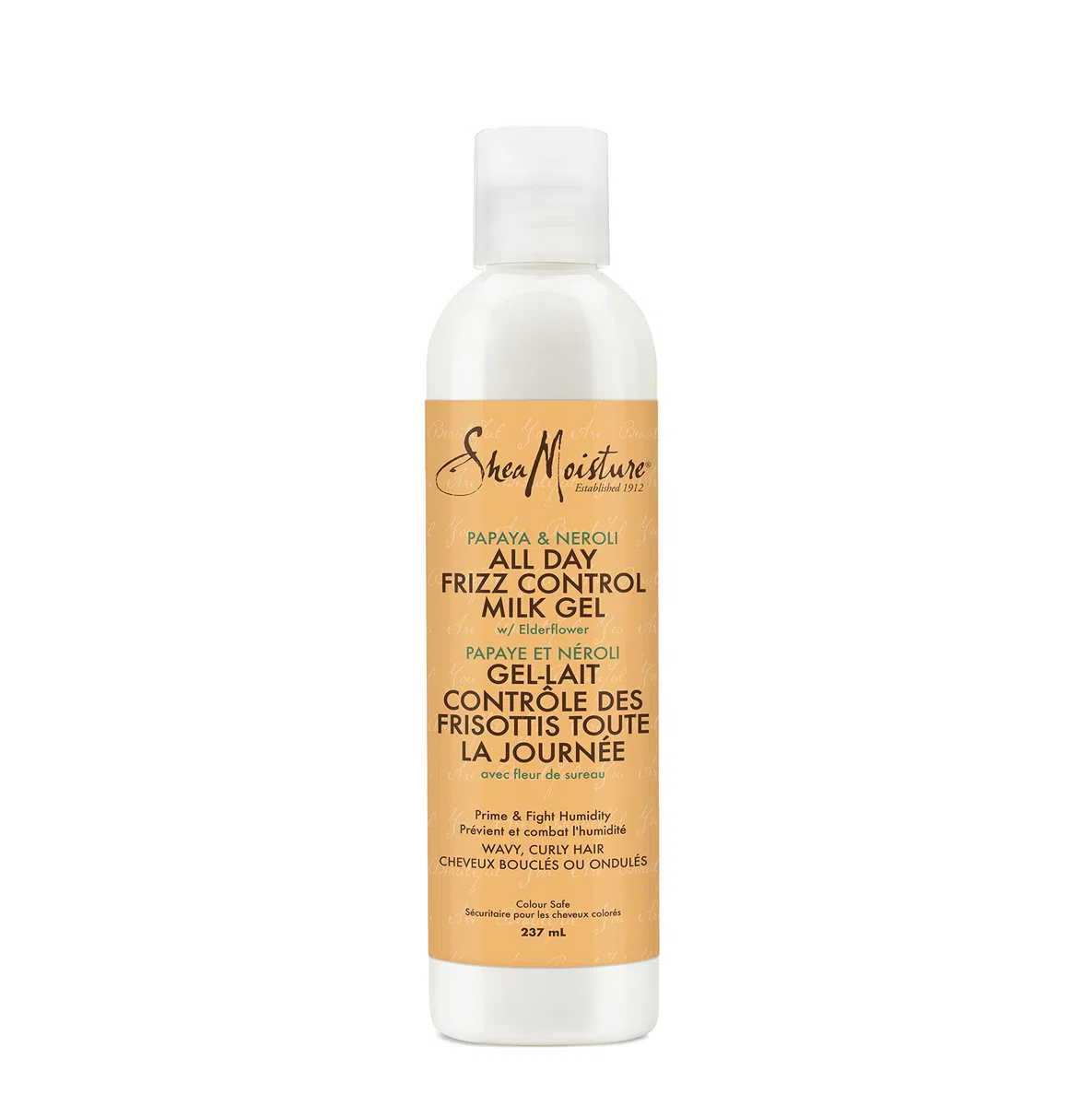 Shea Moisture SheaMoisture Milk Gel for Wavy, Curly Hair, Papaya and Neroli, paraben-free 237ml, 237 Milliliters