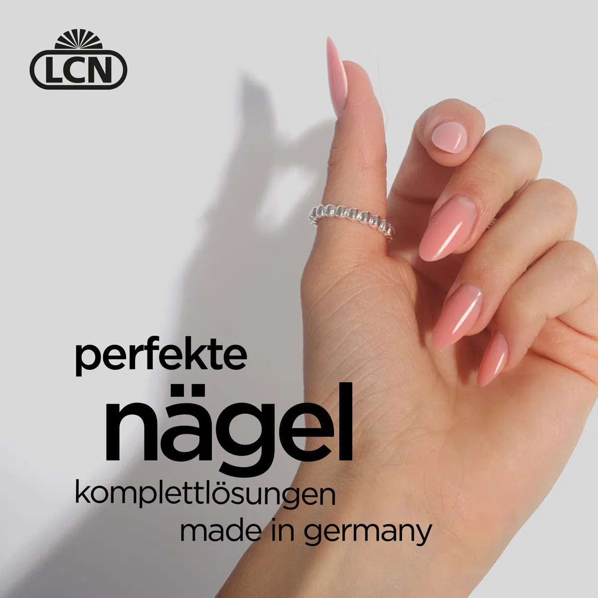 LCN Professional Starter Set - No File Gel Einsteiger Nagelmodellage-Set für Gelnägel - Komplettpaket für perfekte Nägel - Ohne LED-UV-Lampe - vegan, Säure- & HEMA-frei