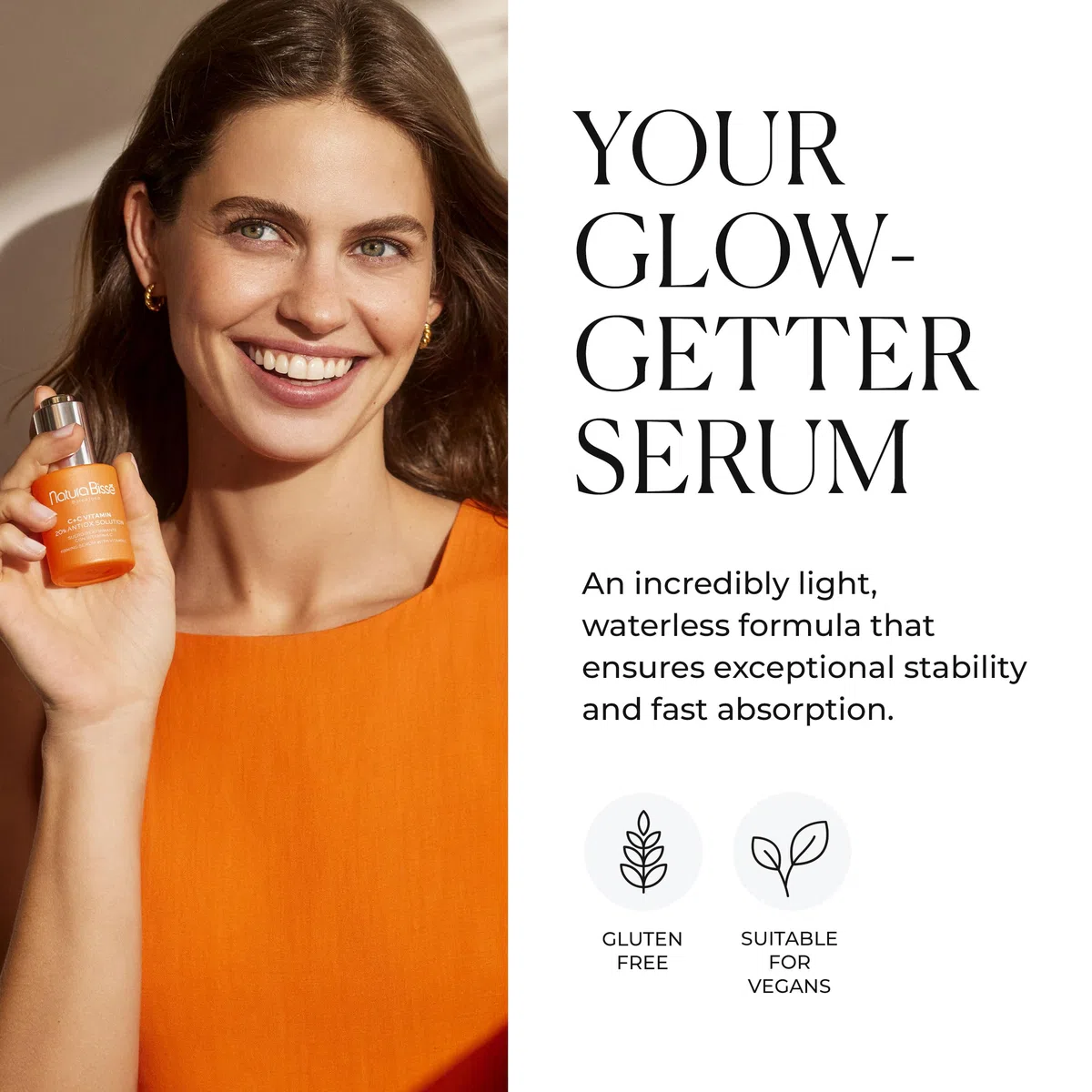 Natura Bissé C+C Vitamin 20% Antiox Solution | Straffendes Gesichtsserum mit Vitamin C, Alpha-Arbutin, Carnosin und Kurkuma- und Kieferextrakt | 30 ml