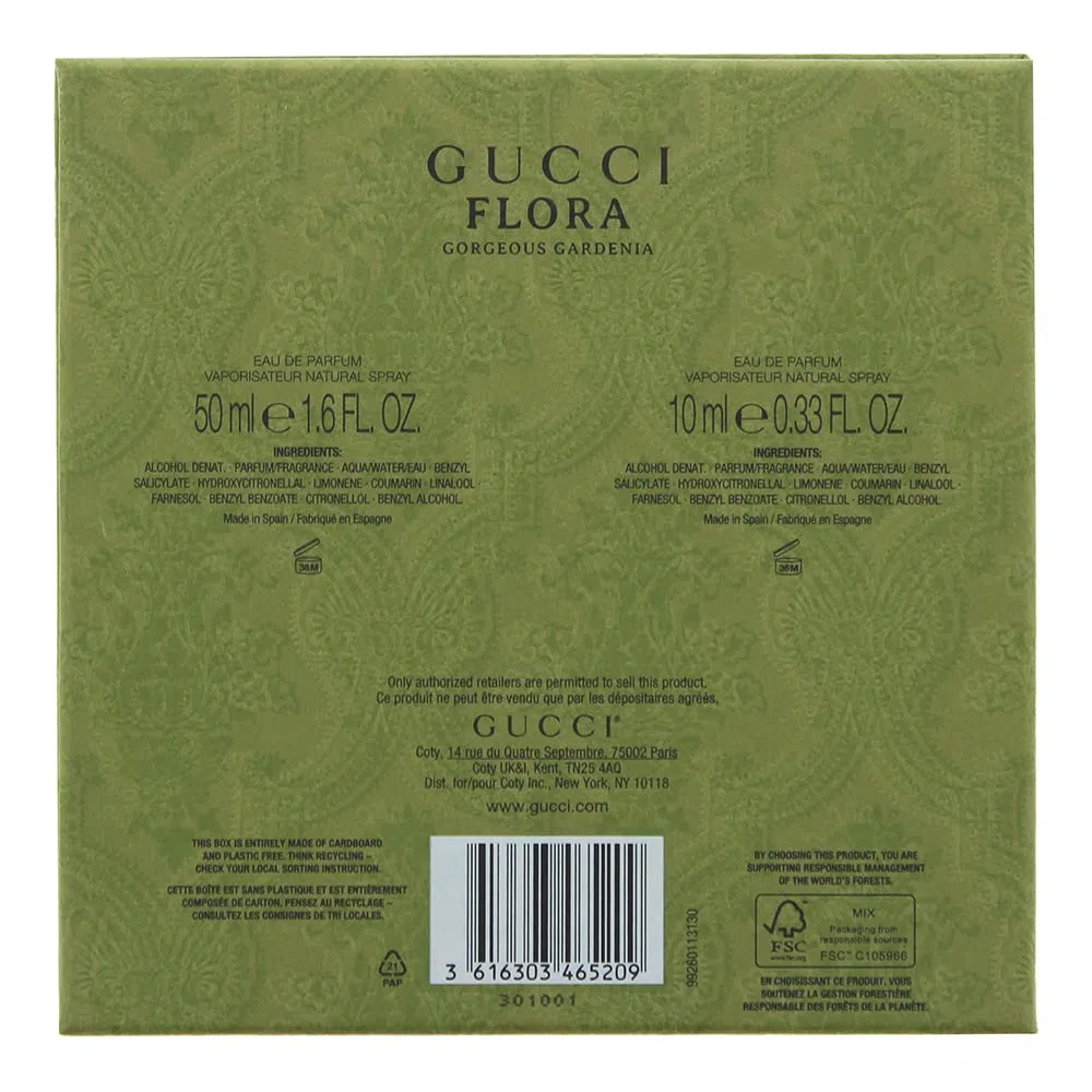Gucci Flora Gorgeous Gardenia Giftset 60ml