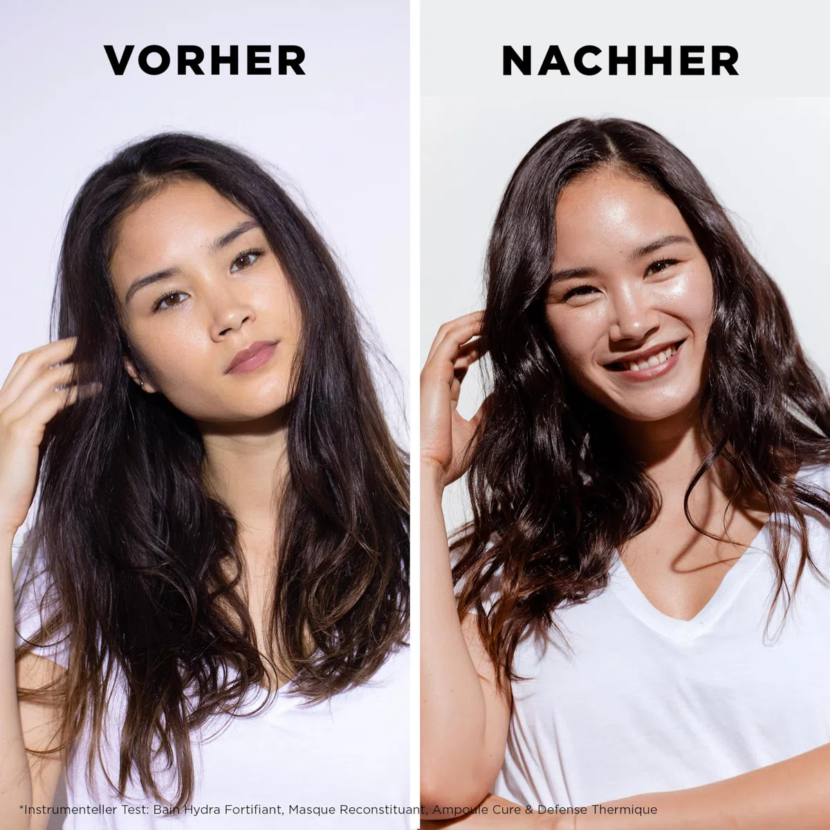 Kérastase, Genesis, Pflegeroutine mit Shampoo, Haarspülung, Haarkur & Hitzeschutzspray, Für feines und brüchiges Haar, Gegen Haarausfall und Haarbruch
