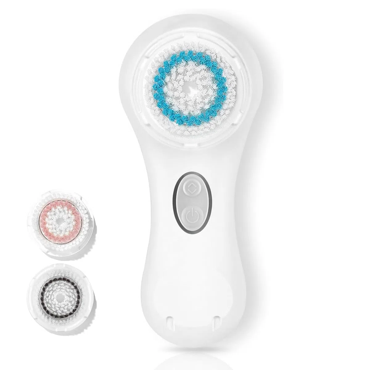 Elektrische Gesichtsreinigungsbürste - Wiederaufladbarer wasserdichter Sonic Gesichtsschrubber für Frauen & Männer, 2 Vibrationsgeschwindigkeiten für tiefe Porenreinigung & sanftes Peeling
