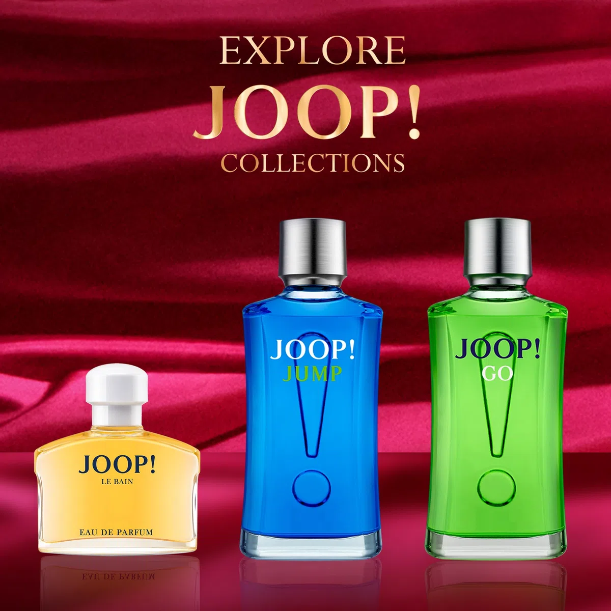 JOOP! Go! Eau de Toilette for him, holzig-fruchtiger Herrenduft, EdT-Spray