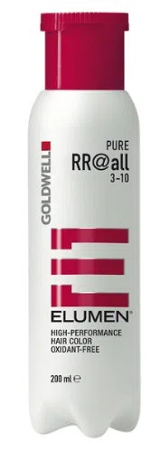 Goldwell Elumen Pure RR@all - 6er Set! PPD-frei, Flüssigkeit, RR (reddish-brown), reddish_brown, 200 ml (6er Pack)