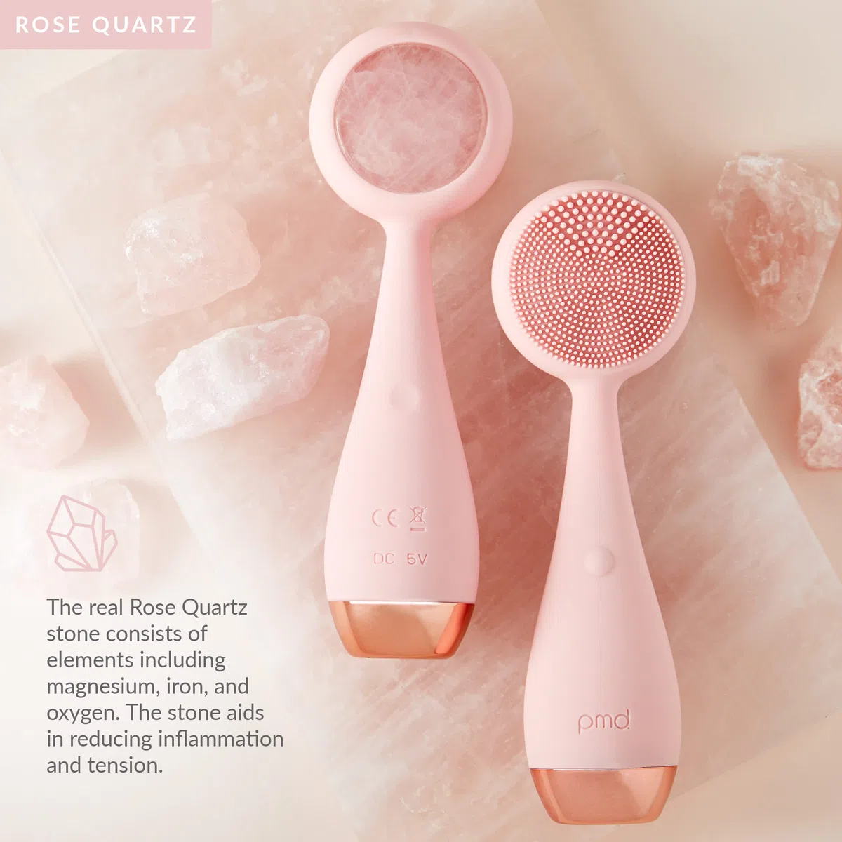 PMD Beauty Sauber Pro RQ Gesichtsbehandlung Reinigend Gerät, Erröten, 320 g