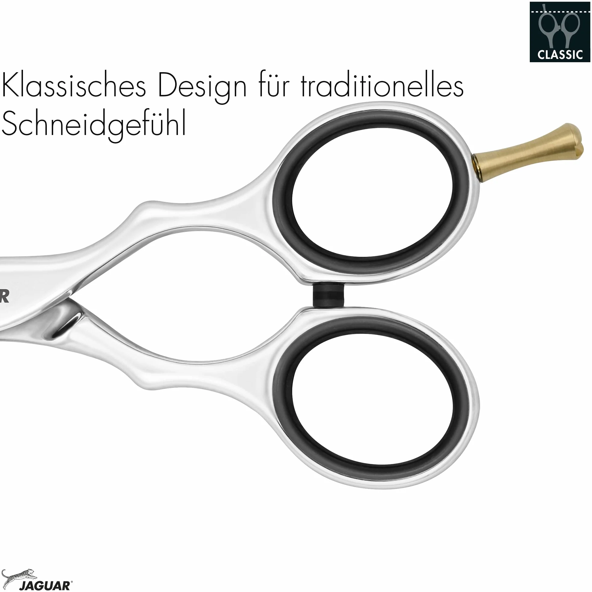 JAGUAR Haarschere PRE STYLE ERGO P 5.0" | Friseurschere im Classic-Design | poliert | Made in Germany