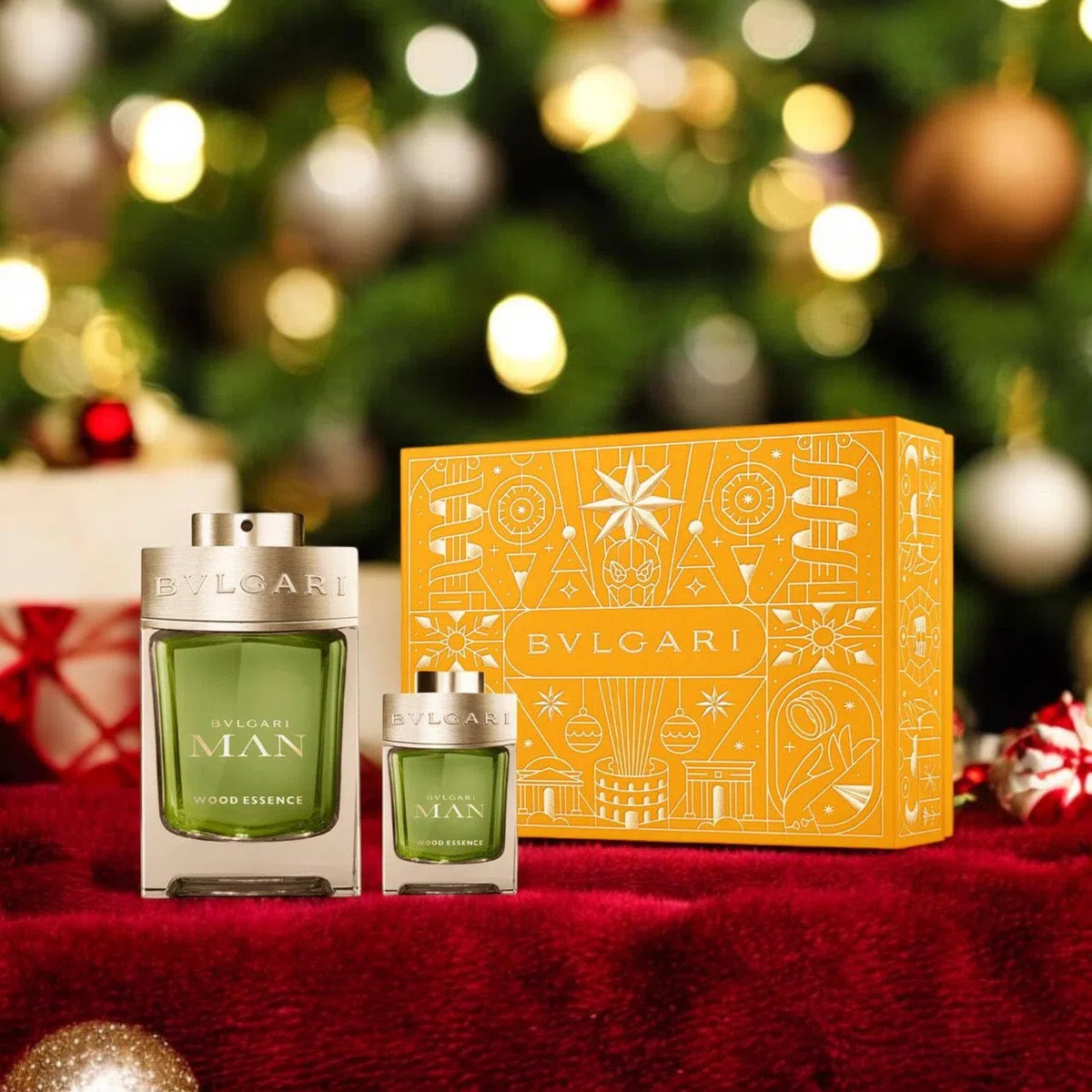 BVLGARI Man Wood Essence Set EDP 100ml + 15ml
