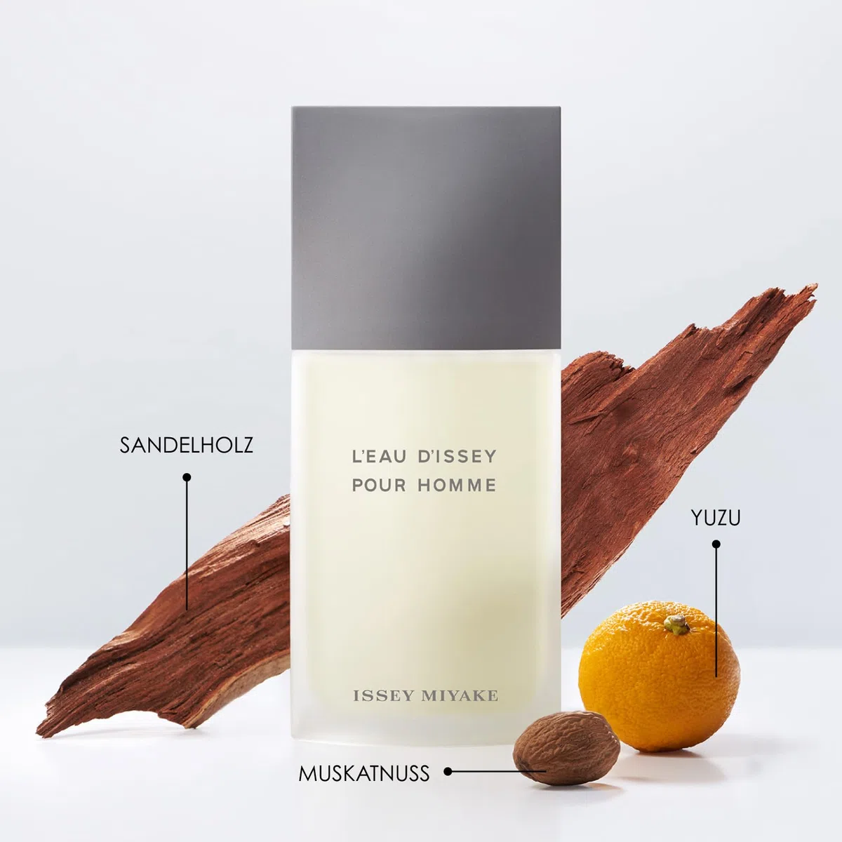 Issey Miyake – L'Eau d'Issey Pour Homme Eau de Toilette – Würzig-holziger Duft, inspiriert von der Natur, mit Yuzu-Akkord, Muskatnuss und Sandelholz – Herrendüfte in verschiedenen Größen erhältlich.