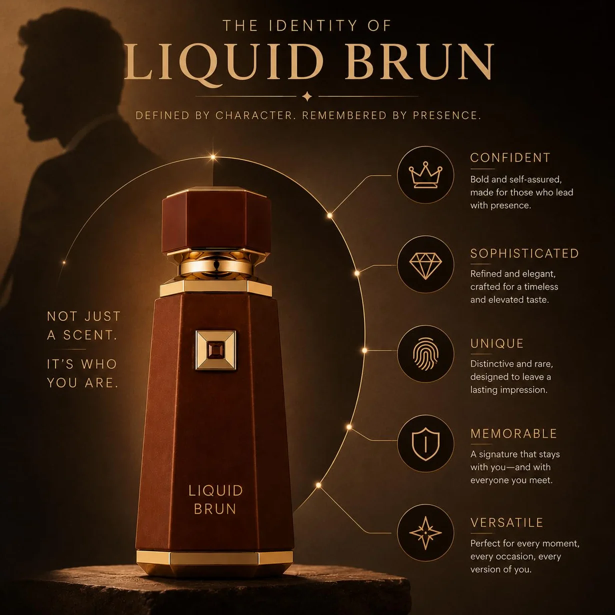 French Avenue Liquid Brun By Fragrance World Unisex Eau de Parfum 100ml