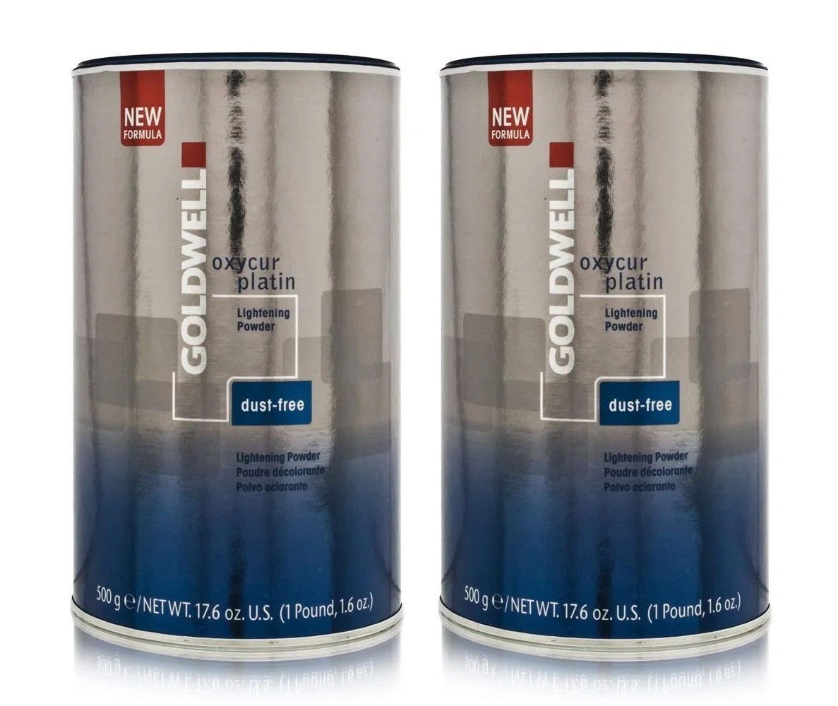 Goldwell 2 er Pack Goldwell Oxycur Platin Dustfree Bleach 500 g