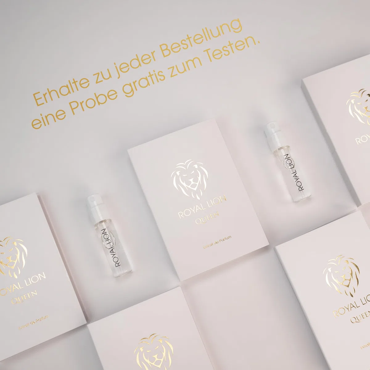 ROYAL LION QUEEN Extrait de Parfum für Damen – Sinnlicher Amberduft mit blumig-holziger Note – Langanhaltend & luxuriös