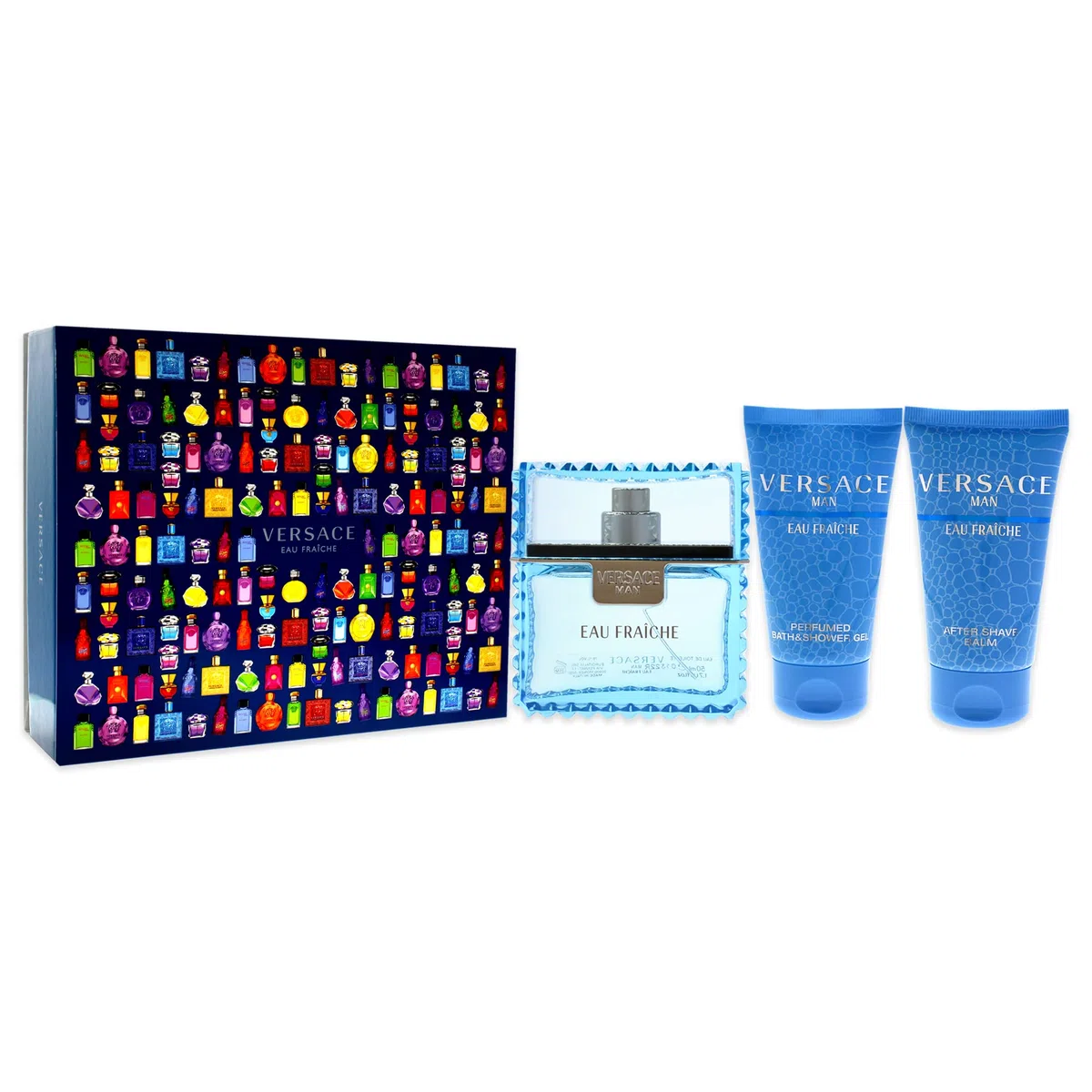 Versace Man Eau Fraîche EDT 50 ml + ASB 50 ml + SG 50 ml
