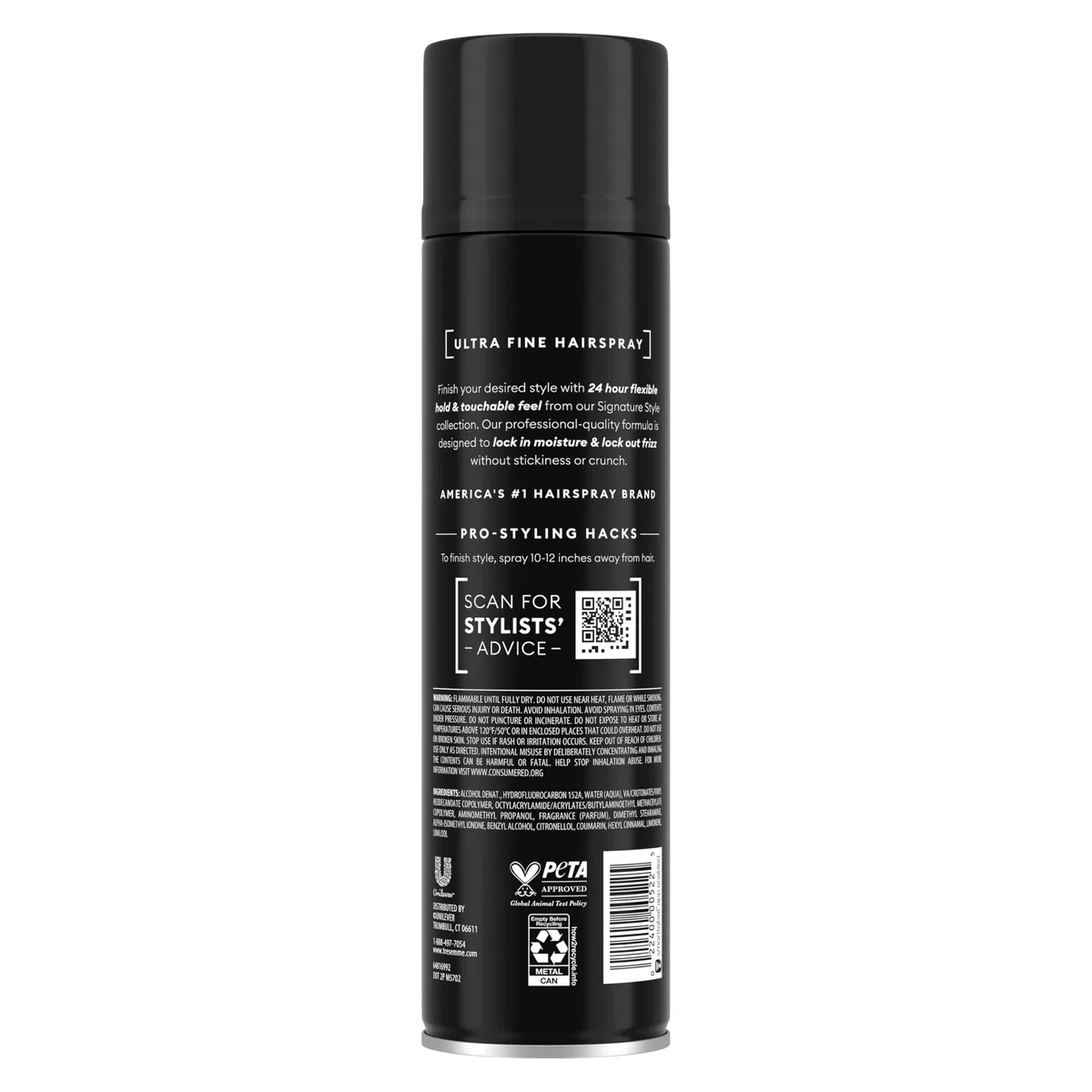 Tresemme Tres Due Ultra Fine Haarspray, 325 ml, 6 Stück