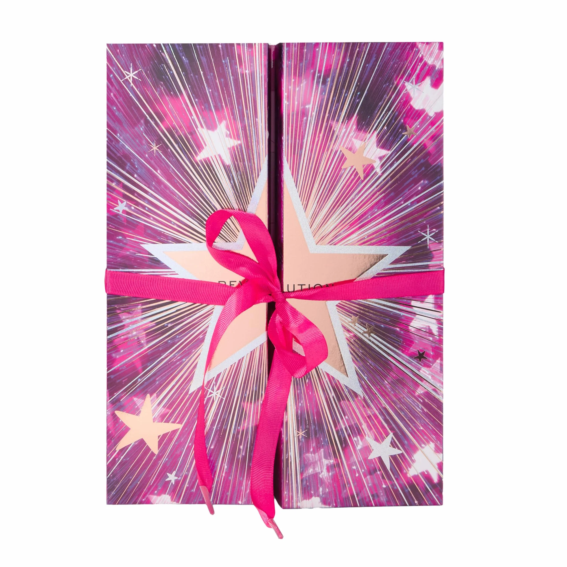 Revolution Makeup Advent Calendar 2025, 24 Beauty-Must-haves, Geschenkset mit Lipgloss, Highlighter, Blush, Pinseln & Mascara, vegan und tierversuchsfrei