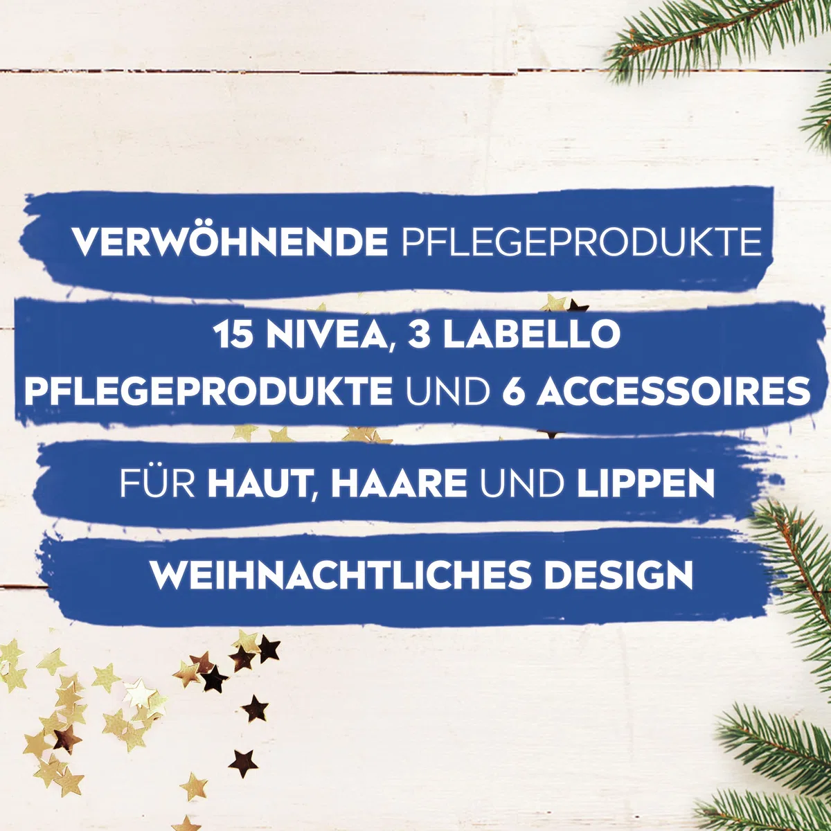 NIVEA Adventskalender 2025 24 Türchen Pflegeprodukte Weihnachtskalender Pflegeset