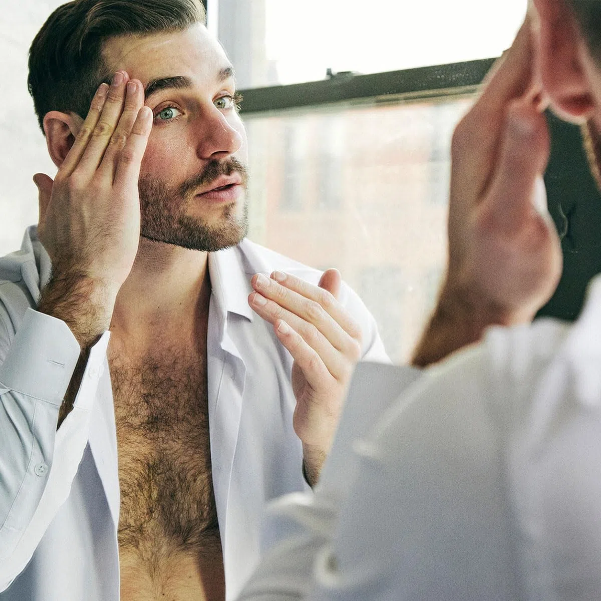 Brickell Men's Products Tages- und Nacht-Gesichtsserum-Routine für Männer, biologische und natürliche Anti-Aging-Gesichtsseren, parfümfrei