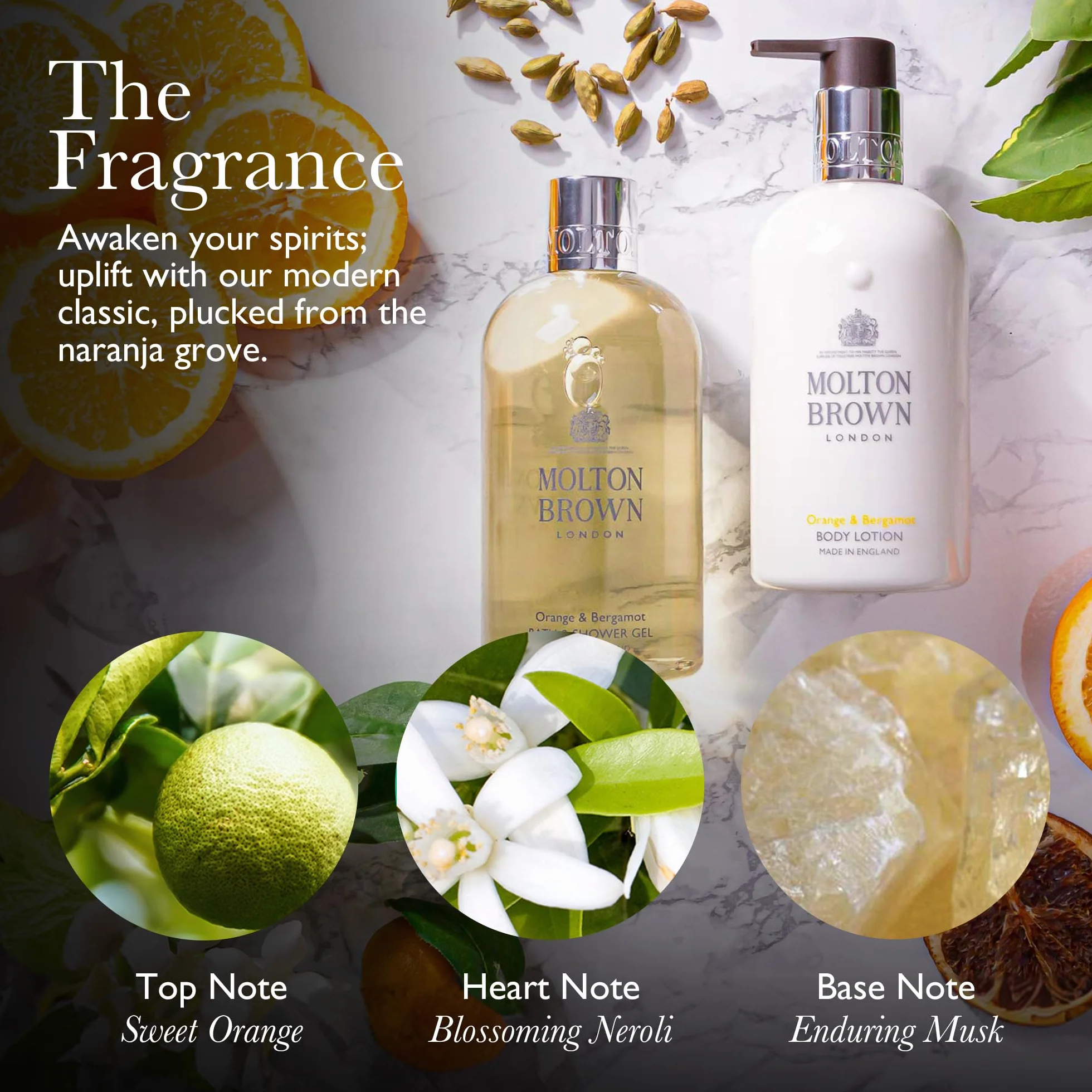 Molton Brown Orange & Bergamot Radiant Badeöl 200 ml