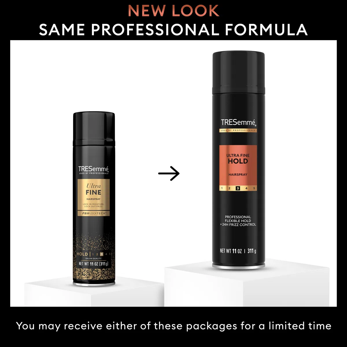 Tresemme Tres Due Ultra Fine Haarspray, 325 ml, 6 Stück
