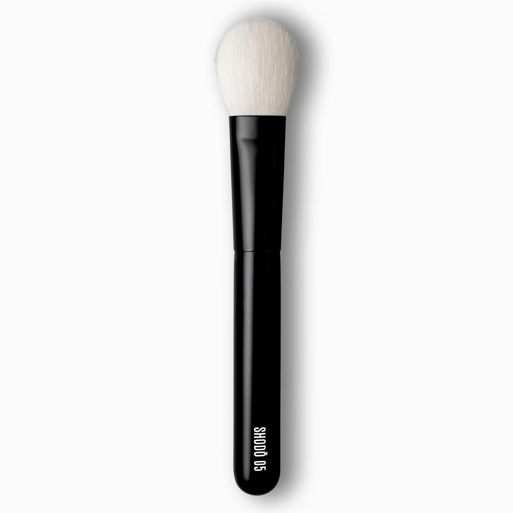 rephr Shodo 05 No-Makeup Make-up Pinsel für Rouge und Bronzer, Ziegenhaar | Über 10.000 versetzte Ziegenhaarfasern verteilen Rouge und Bronzer zu einem weichen, aufbaubaren, hautähnlichen Finish