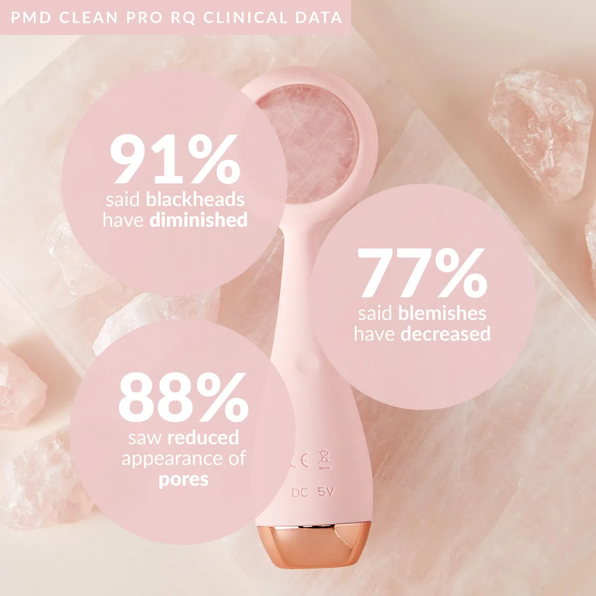 PMD Beauty Sauber Pro RQ Gesichtsbehandlung Reinigend Gerät, Erröten, 320 g