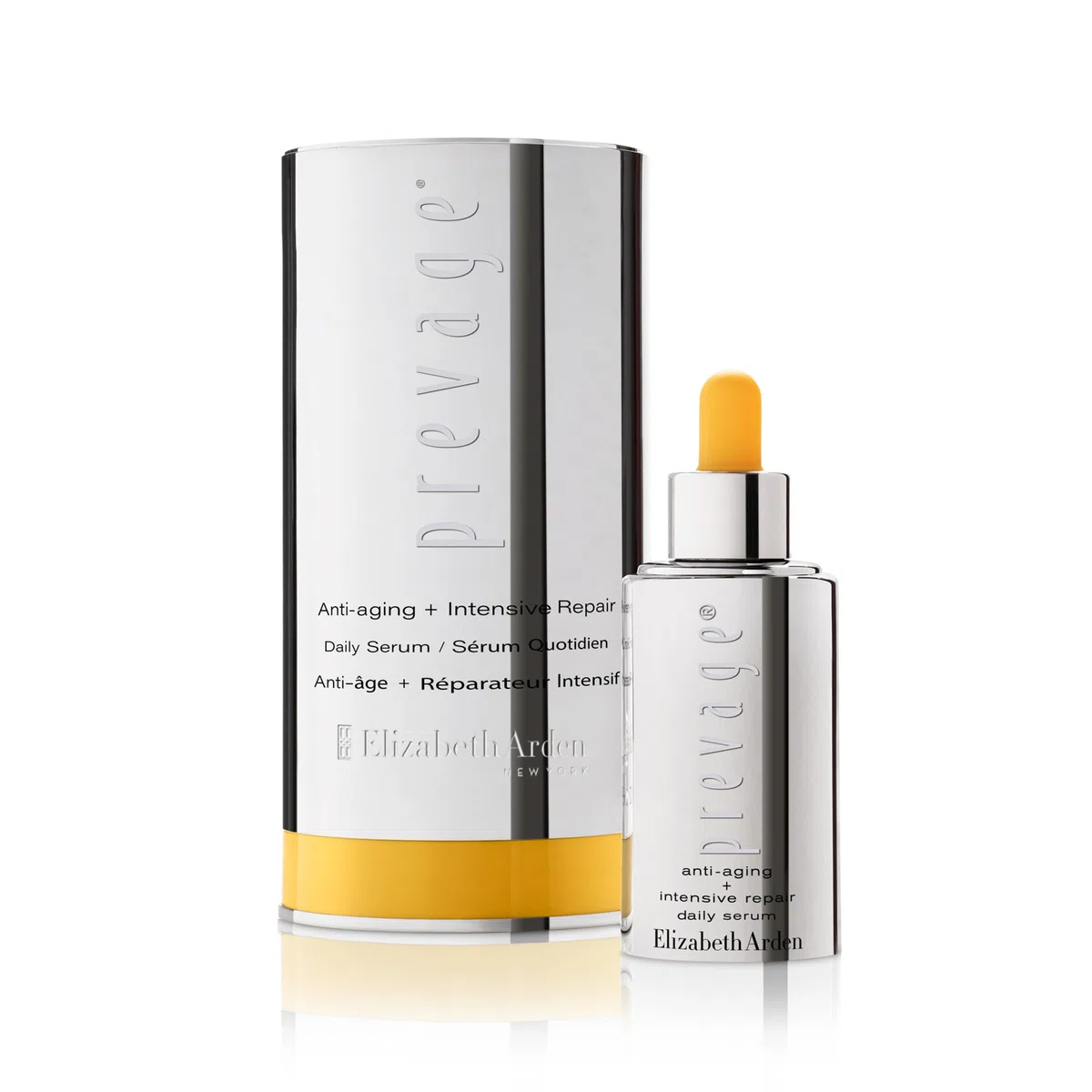 Elizabeth Arden Prevage Anti-Aging – Intensive Repair Daily Serum, 30 ml, Gesichtsserum gegen umweltbedingte Hautalterung, unterstützt Kollagenbildung & mindert Altersflecken, hautliftend | Anti-Aging-Gesichtsserum mit Idebenon, das hilft, das Aussehen vo