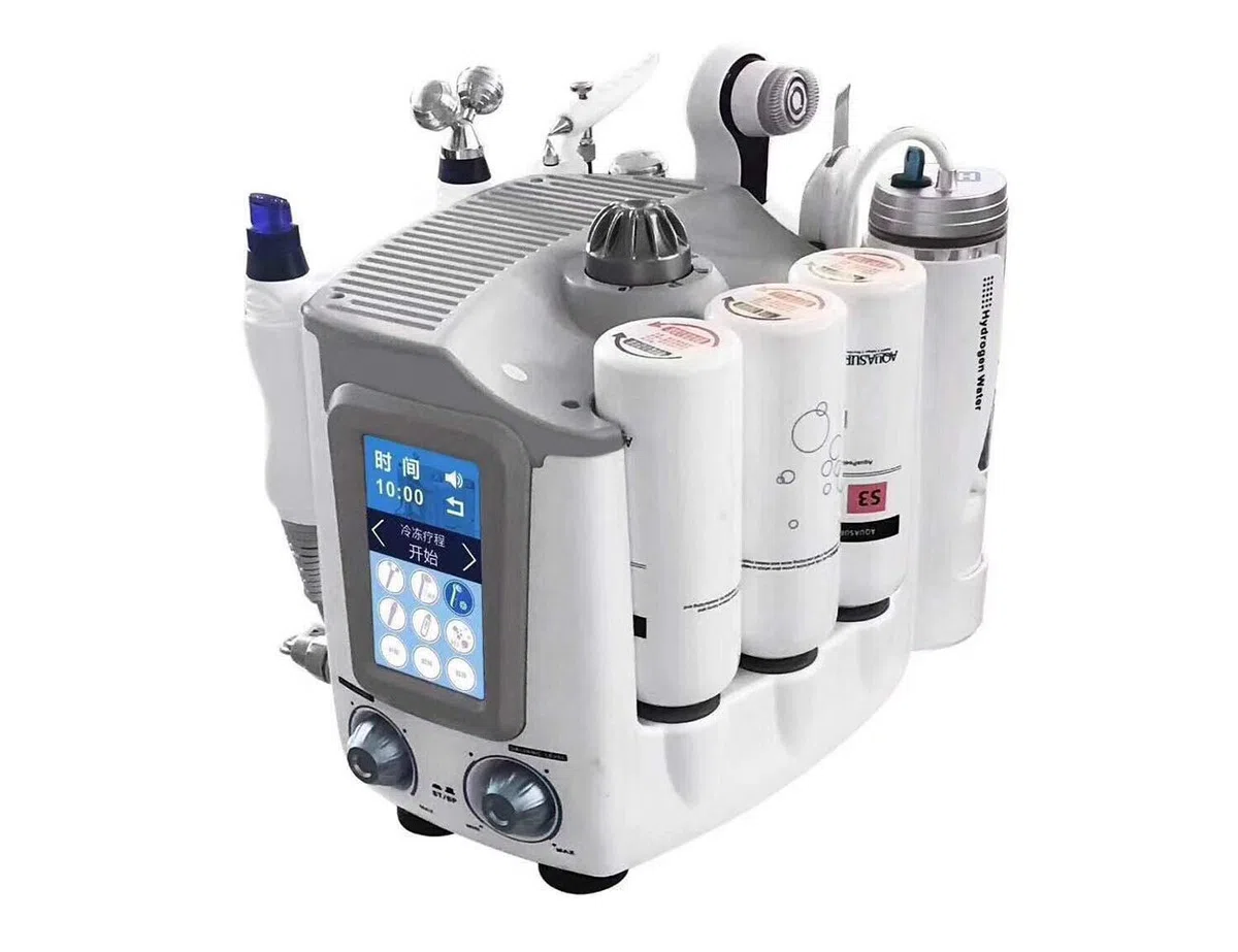 Gesicht Schönheit Hautpflege 6 in 1 Wasserstoff und Sauerstoff kleine Blase Instrument elitzia ETQY1104