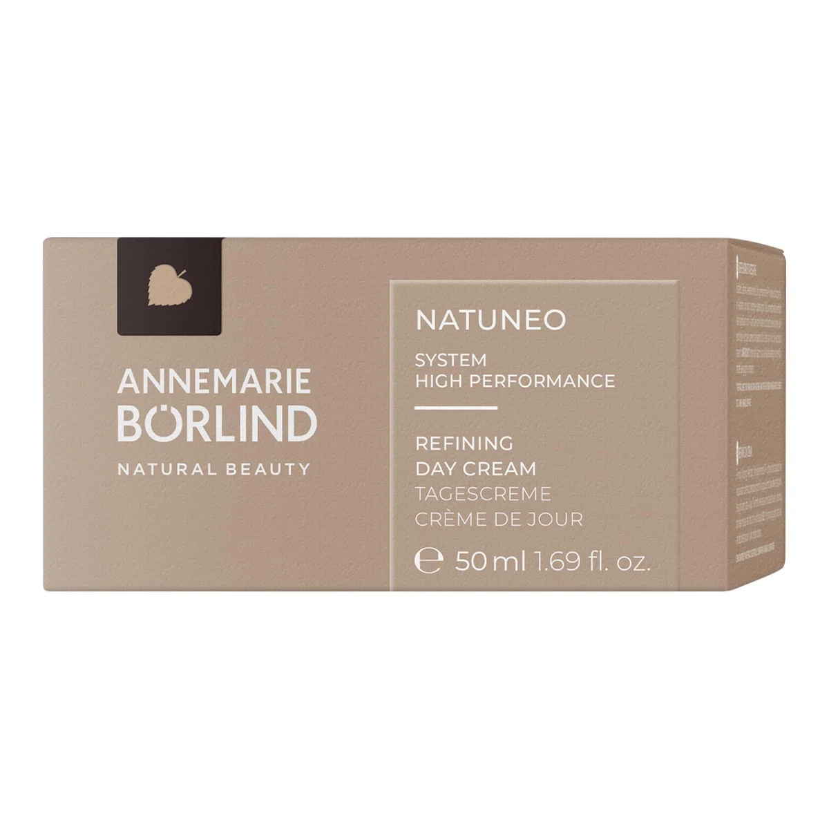 ANNEMARIE BÖRLIND NATUNEO Refining Day Cream 50ml Für Reife Haut | Anti-Aging Tagescreme, Verlangsamt Hautalterung, Mildert Falten, Feuchtigkeitsspendend &Vitalisierend, Mit Sommerschneeflocke