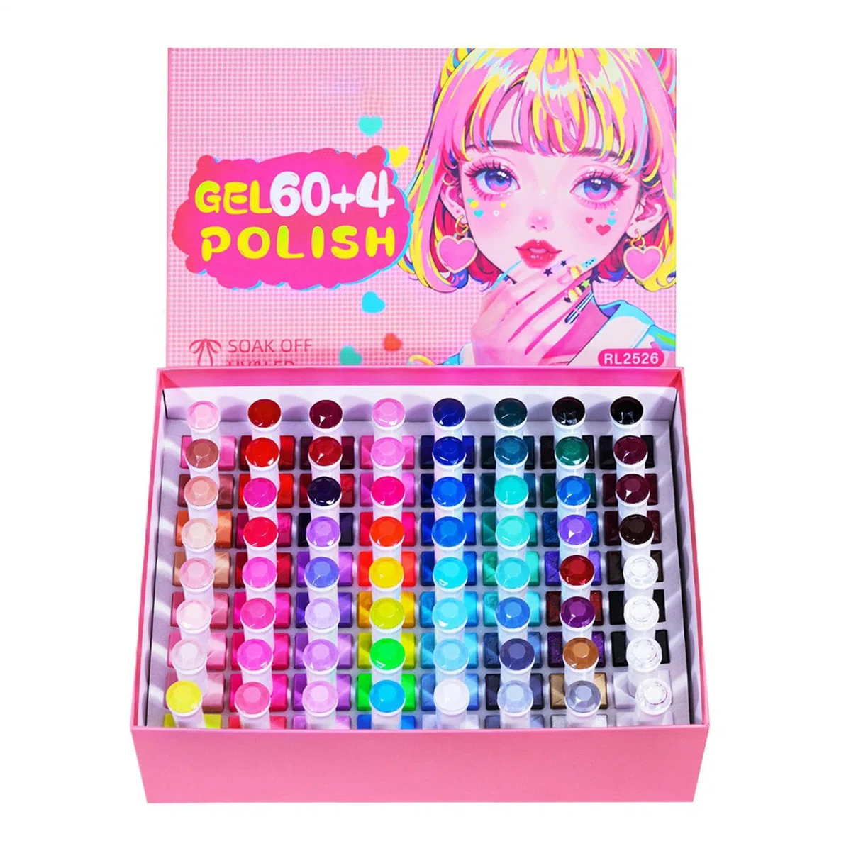 Gel Nagellack Set 60 Farben Schnelltrocknend Langanhaltend Handpflege | Gel-Nagellack Für Täglich Zuhause Reise Maniküre Spa Pflege Hochzeit Party Feiertag Festival Sommer