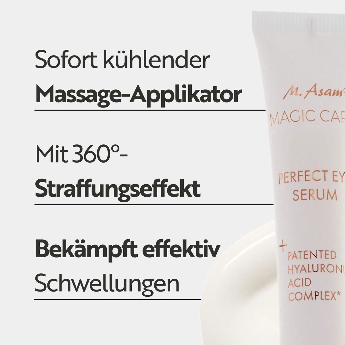 M. Asam MAGIC CARE Geschenkset Perfect Eye Serum 25 ml Perfect Teint 30 ml Anti-Aging Pflege für Frauen