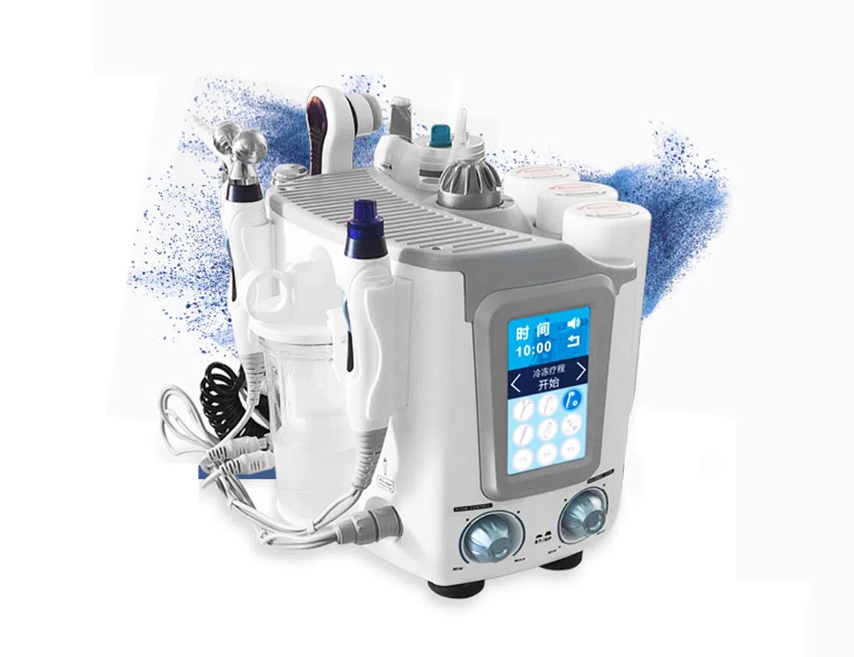 Gesicht Schönheit Hautpflege 6 in 1 Wasserstoff und Sauerstoff kleine Blase Instrument elitzia ETQY1104