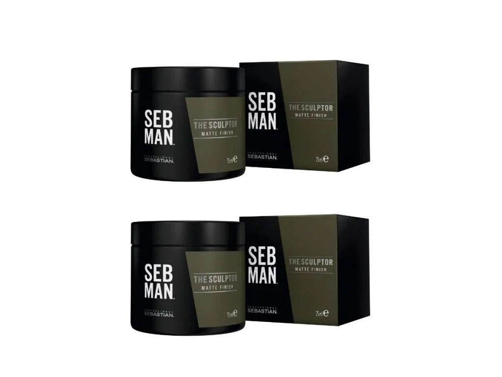 Seb Man The Sculptor Matt Clay Duo Pack 2 x 75 ml (150 ml)