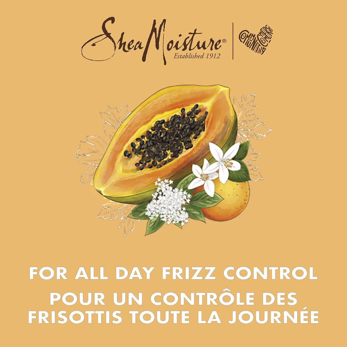 Shea Moisture SheaMoisture Milk Gel for Wavy, Curly Hair, Papaya and Neroli, paraben-free 237ml, 237 Milliliters